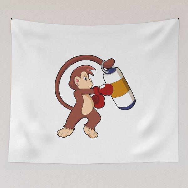 Item preview, Monkey Boxer Punching bag Boxing designed and sold by Snabdesign84.