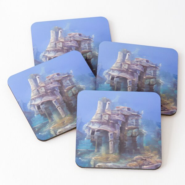 Item preview, Underwater Ruins designed and sold by Arkneer.