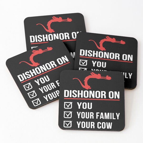 Item preview, Dishonor - Dishonor On You Your Family Your Cow designed and sold by ShinNuno.