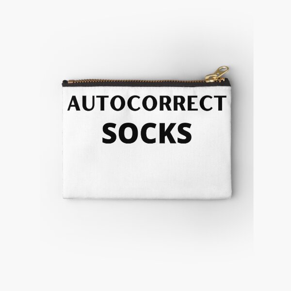Item preview, Autocorrect Has Become My Worst Enema | Autocorrect Socks designed and sold by player-502.