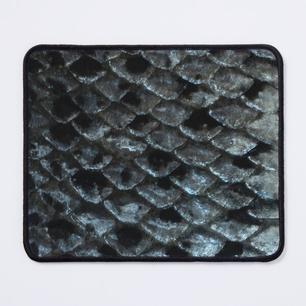 Item preview, black fish skin designed and sold by piakestore.