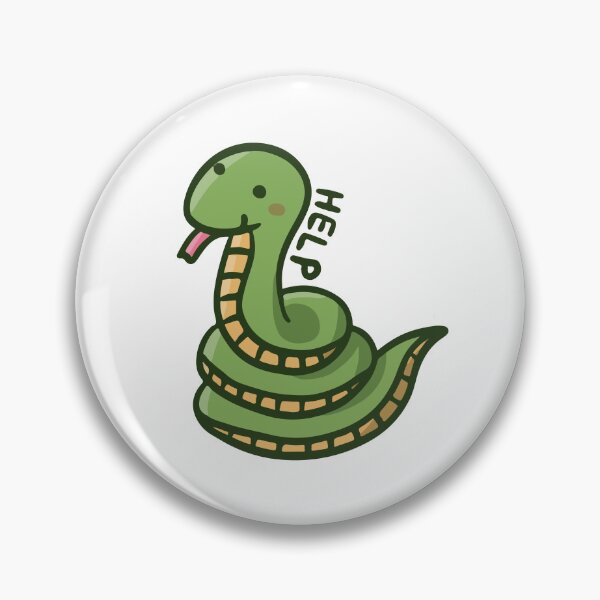 Item preview, Snake Help designed and sold by Help Illustrations.