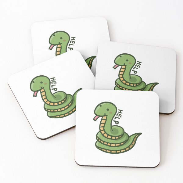 Item preview, Snake Help designed and sold by Help Illustrations.