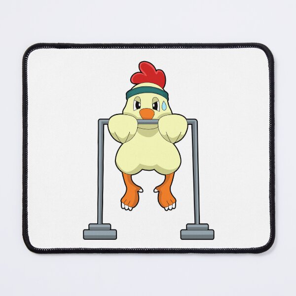 Item preview, Chicken at Fitness Pull-ups designed and sold by Snabdesign84.