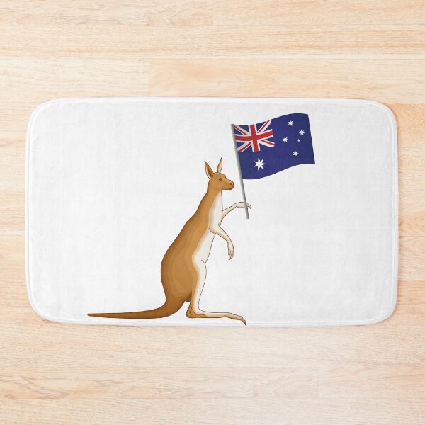 Item preview, kangaroo holding flag for army designed and sold by vishal kashyap.