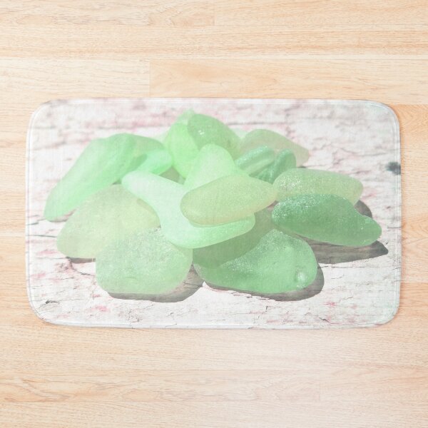 Item preview, Beach Glass Pale Mint Green Sea Glass Sea Foam Colors and Hint of Pale Pink - Photo 8 of 8 designed and sold by Beachy.