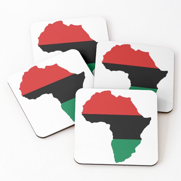 Item preview, Red, Black & Green Africa Flag designed and sold by ShinNuno.