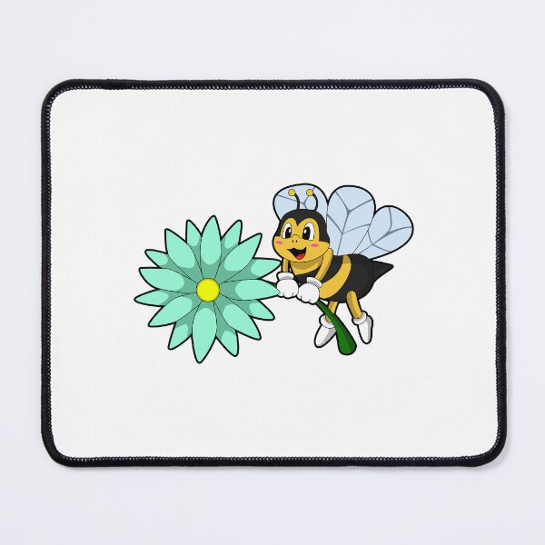 Item preview, Bee with Flower designed and sold by Snabdesign84.
