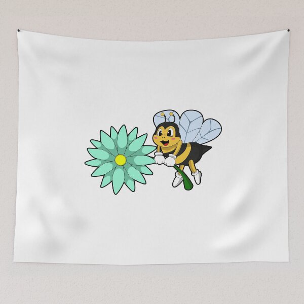 Item preview, Bee with Flower designed and sold by Snabdesign84.