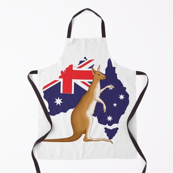 Item preview, kangaroo on australian map designed and sold by vishal kashyap.