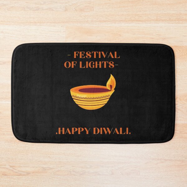 Item preview, Bonne Fête des Lumières DIWALI designed and sold by KoushtubhGulati.
