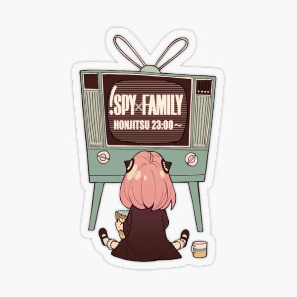 Spy x Family Transparent Sticker