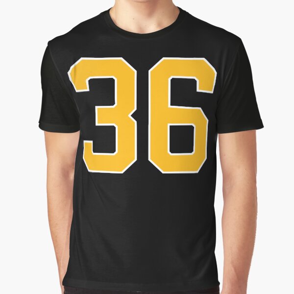 Artikel-Vorschau von Gelbes Glücks-Sporttrikot mit der Nummer 36 sechsunddreißig, designt und verkauft von HeavyStyle.