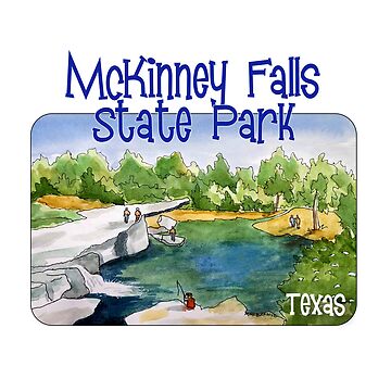 Artwork thumbnail, McKinney Falls State Park, Texas by MMc Buck