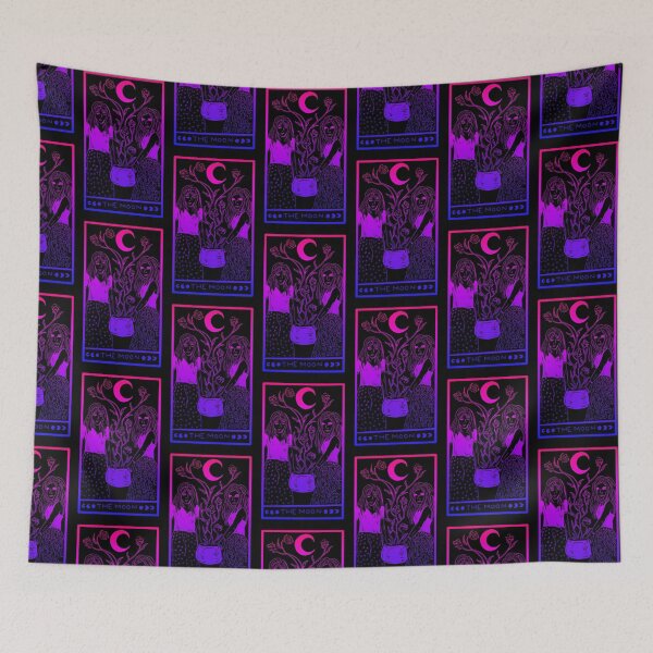 Item preview, Midnight Margarita Moon: Bubblegum Bi Pride designed and sold by TheDoodlemancer.