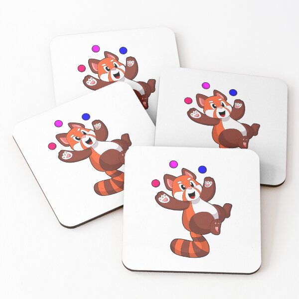 Item preview, Red panda at Juggle Circus designed and sold by Snabdesign84.