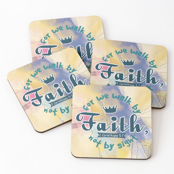 Item preview, Walk by Faith 2 Corinthians 5:7 designed and sold by LanrivArtStudio.