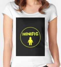 MINIFIG Women's Fitted Scoop T-Shirt