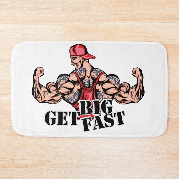 Item preview, motivational fitness print with bodybuilder designed and sold by amid999.