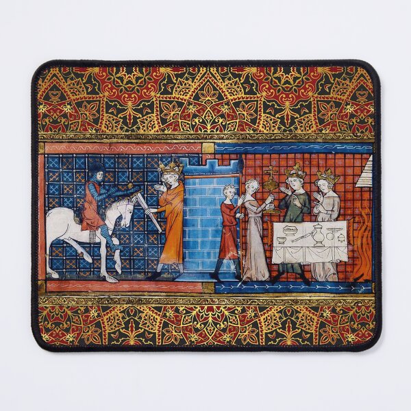 Item preview, Perceval in Grail Castle  Arthurian Legends Medieval Miniature designed and sold by BulganLumini.