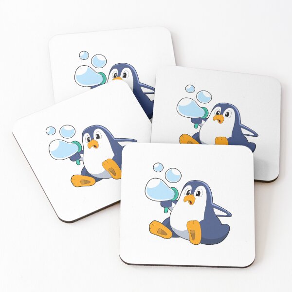 Item preview, Penguin with Soap bubbles designed and sold by Snabdesign84.