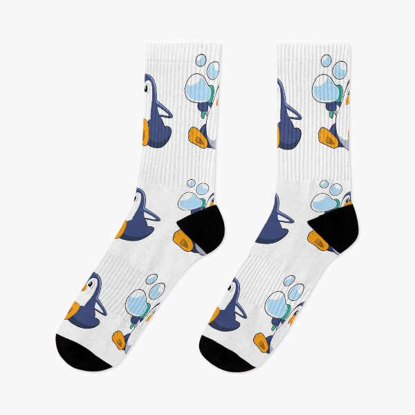Item preview, Penguin with Soap bubbles designed and sold by Snabdesign84.