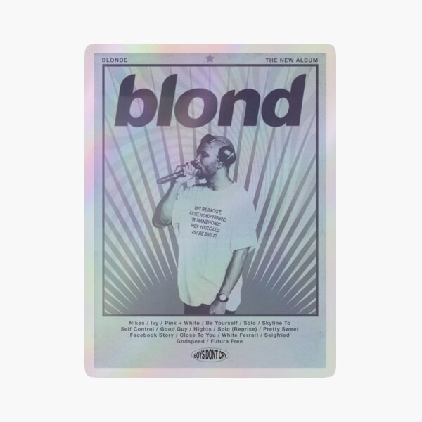 Frank Ocean Blonde Concert