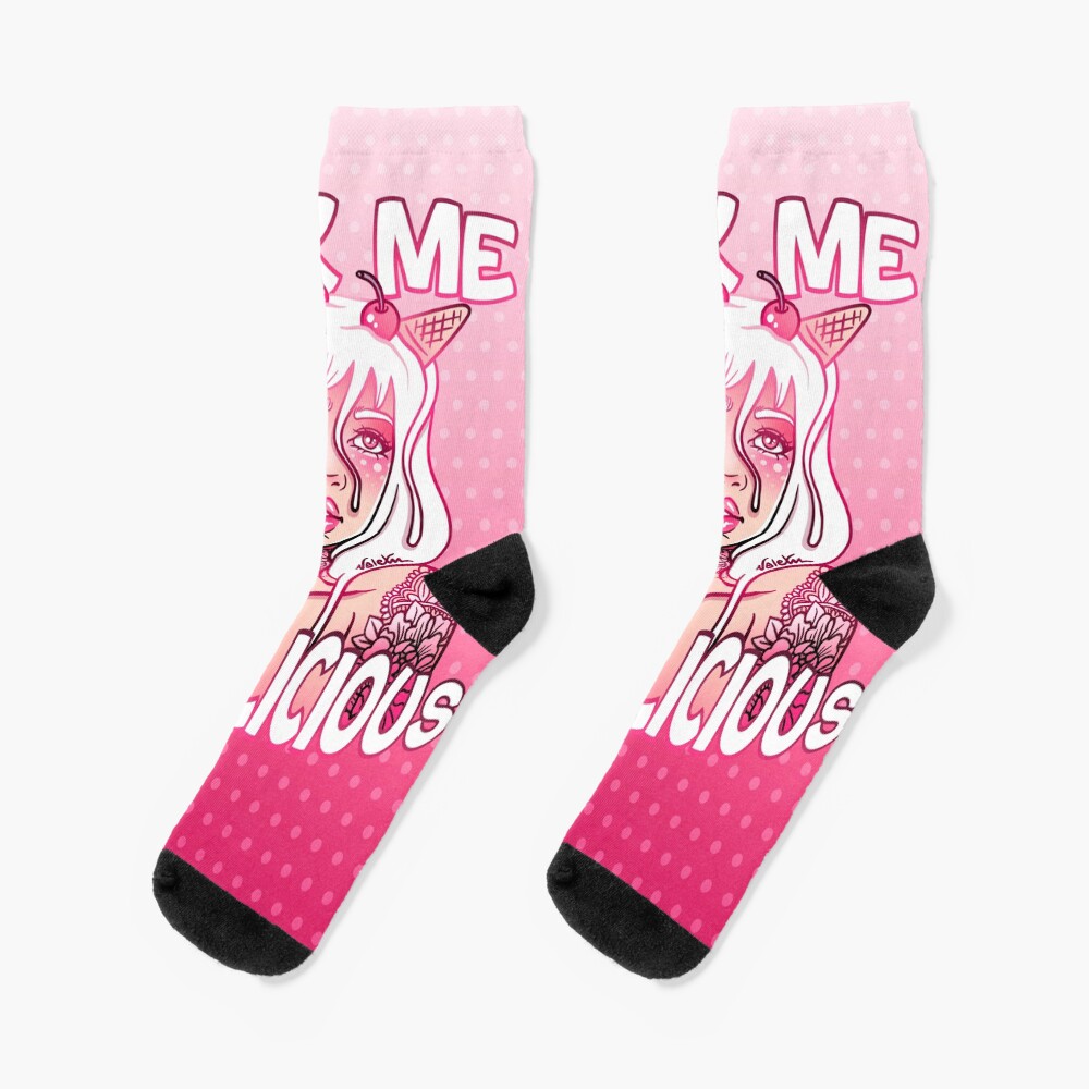 Lesbian socks lick