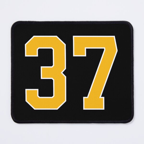 Item preview, Yellow Number 37 lucky sports jersey thirty seven designed and sold by HeavyStyle.