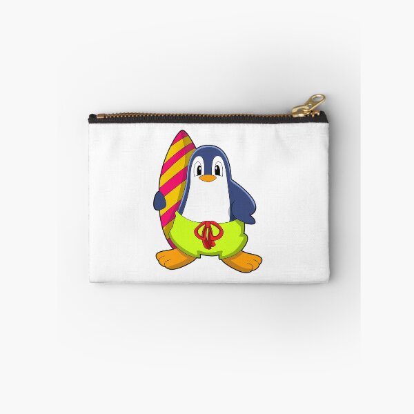 Item preview, Penguin as Surfer with Surfboard designed and sold by Snabdesign84.