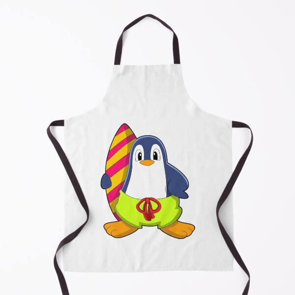 Item preview, Penguin as Surfer with Surfboard designed and sold by Snabdesign84.