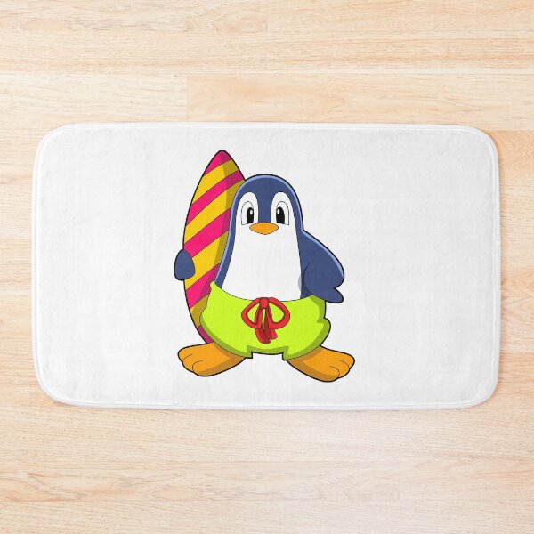Item preview, Penguin Surfing Surfboard Summer designed and sold by Snabdesign84.
