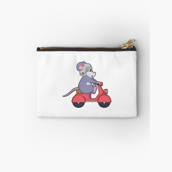 Item preview, Mouse as Biker with Scooter designed and sold by Snabdesign84.