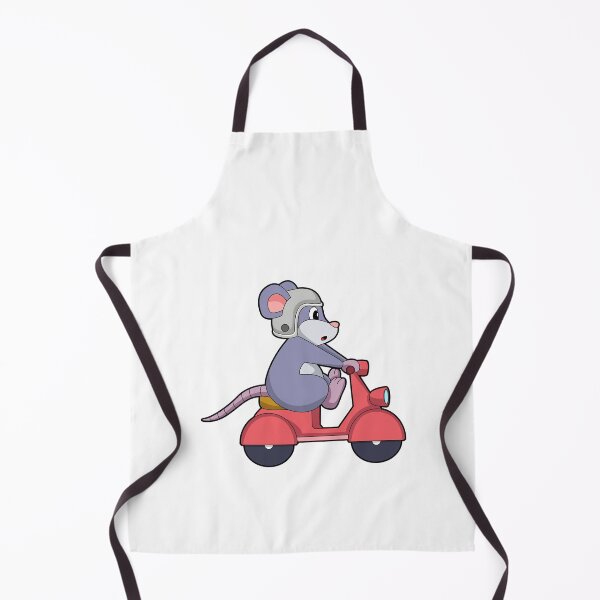 Item preview, Mouse as Biker with Scooter designed and sold by Snabdesign84.