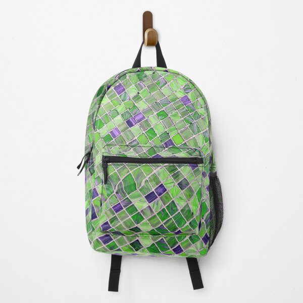 Item preview, Light green and purple colorful mosaic texture designed and sold by fowons.