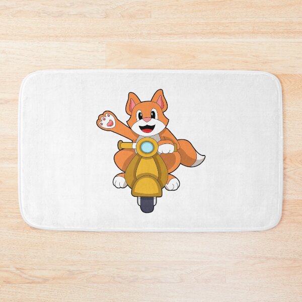 Item preview, Cat as Biker with Scooter designed and sold by Snabdesign84.