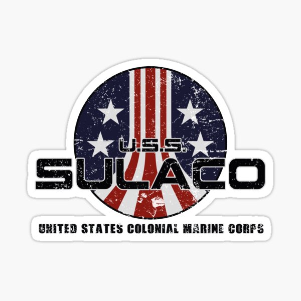 Item preview, USS Sulaco Colonial Marines - Aliens - Pre-Distressed  designed and sold by PrimaryTarget.