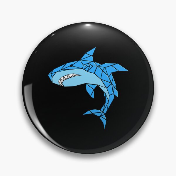 Item preview, SHARK POLYGON LINEAR ART GRAPHIC designed and sold by AnjaFashion.