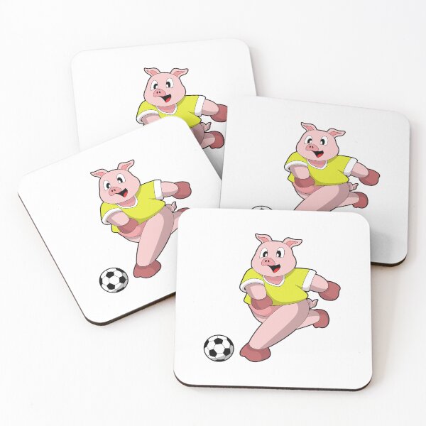 Item preview, Pig as Soccer player with Soccer designed and sold by Snabdesign84.