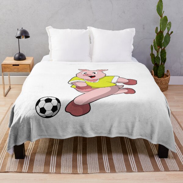 Item preview, Pig as Soccer player with Soccer designed and sold by Snabdesign84.