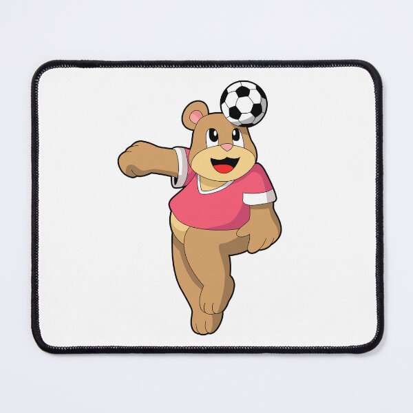 Item preview, Bear as Soccer player with Soccer designed and sold by Snabdesign84.