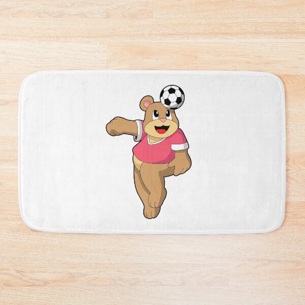 Item preview, Bear Soccer player Soccer designed and sold by Snabdesign84.