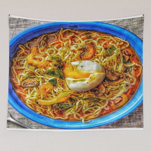 Item preview, spicy shrimp combination noodles designed and sold by Altasdesigner  (OW).