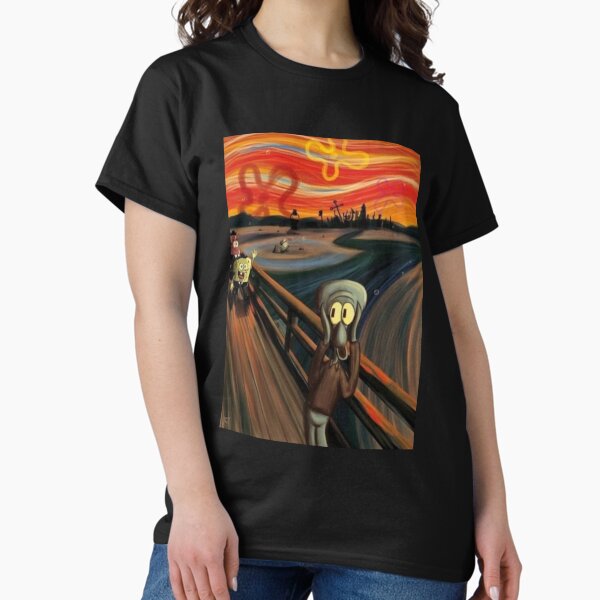 Item preview, The Scream by Edvard Munch (Spongebob parody) designed and sold by ricardquin.