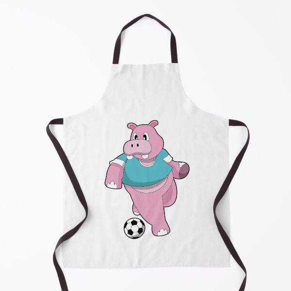Item preview, Hippo as Soccer player with Soccer designed and sold by Snabdesign84.