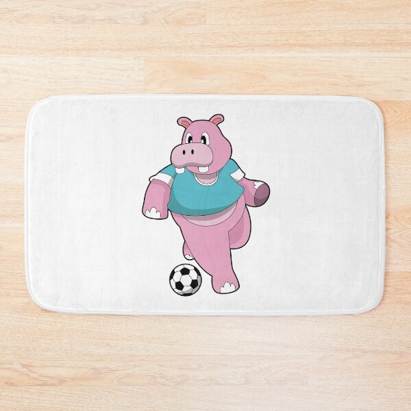 Item preview, Hippo Soccer player Soccer designed and sold by Snabdesign84.