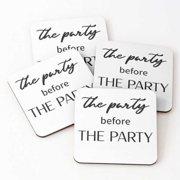 Item preview, The Party Before The Party (black) designed and sold by Allyoudois.