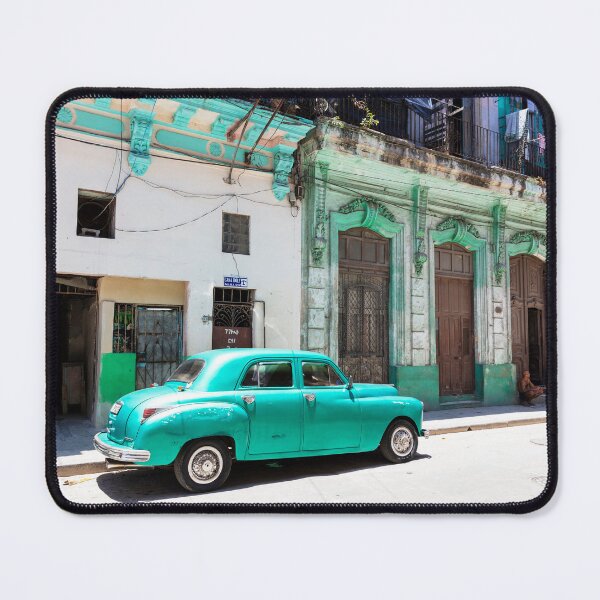 Item preview, Green Car, Old Havana, Cuba designed and sold by Paul Thompson Photography.