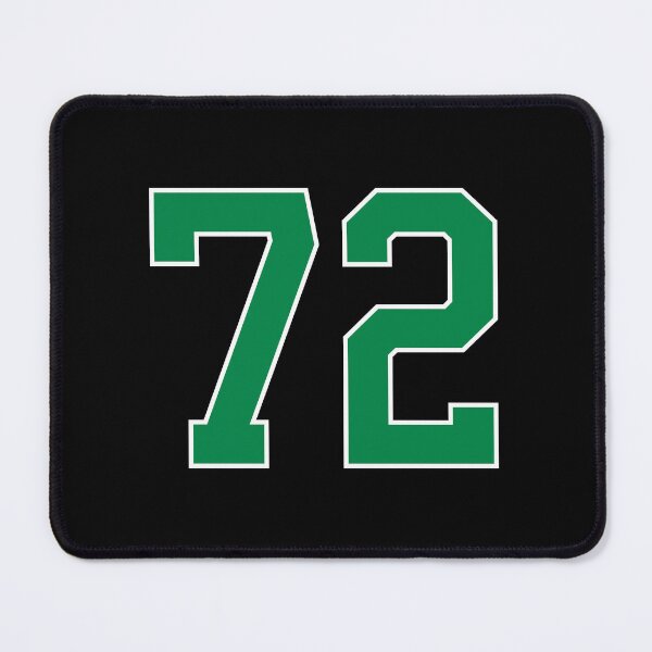 Item preview, 72 number, green lucky sports seventy two designed and sold by ArtIsParty.