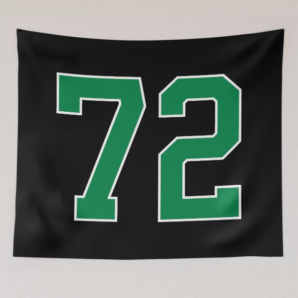Item preview, 72 number, green lucky sports seventy two designed and sold by ArtIsParty.